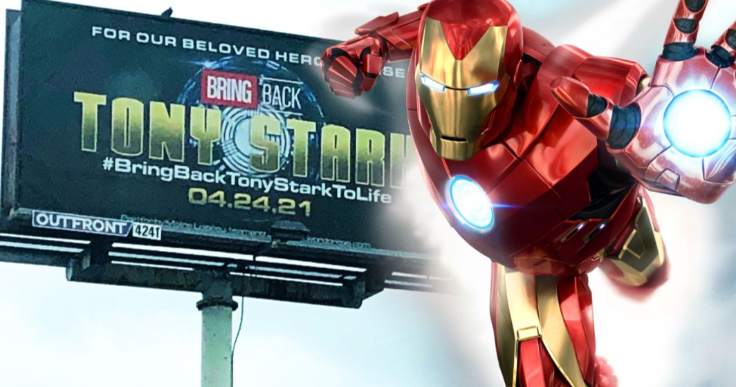 Marvel Fans Call for Tony Stark's Return with L.A. Billboard