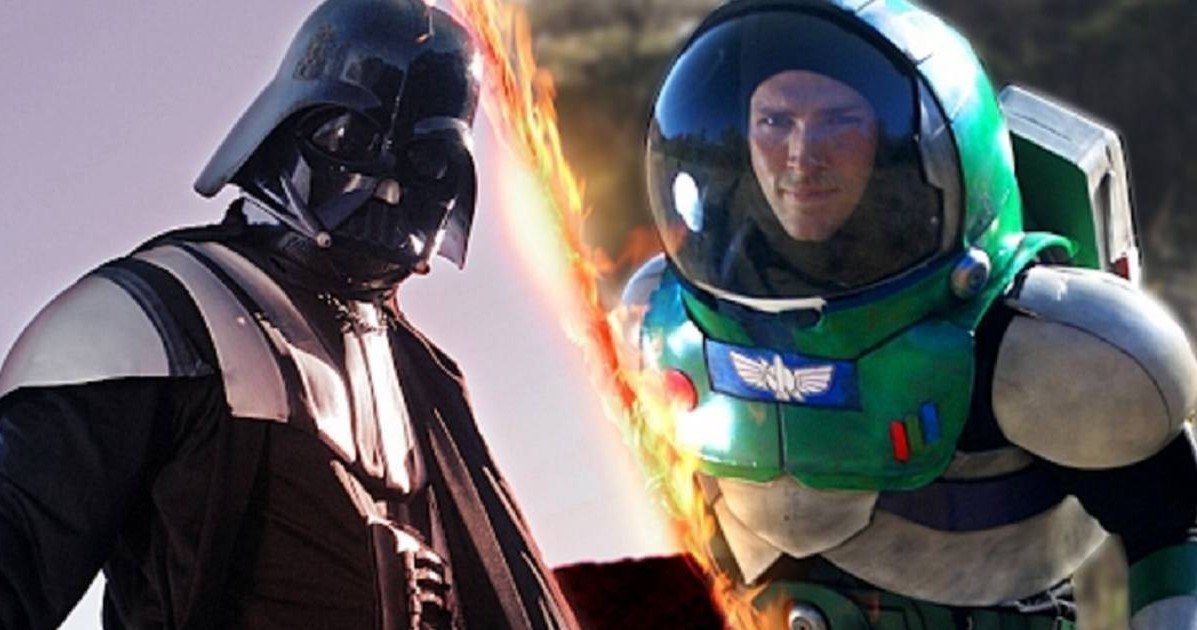 Darth Vader Vs Buzz Lightyear Fan Film Delivers One Insane Fight