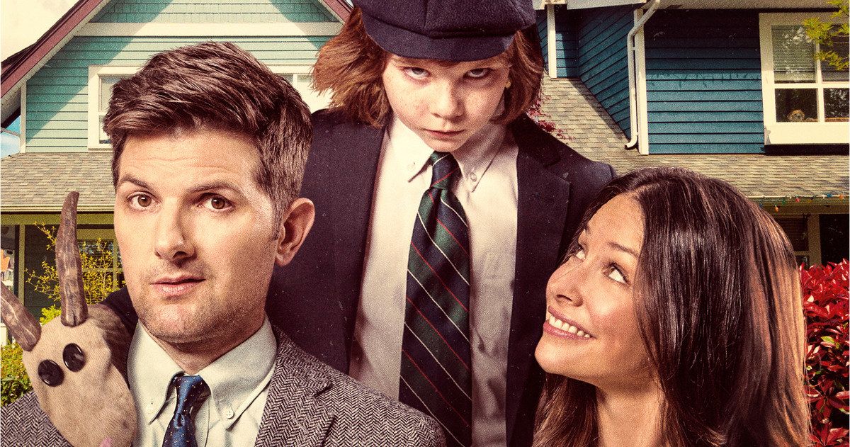 Netflixs Little Evil Trailer Adam Scott Adopts The Antichrist