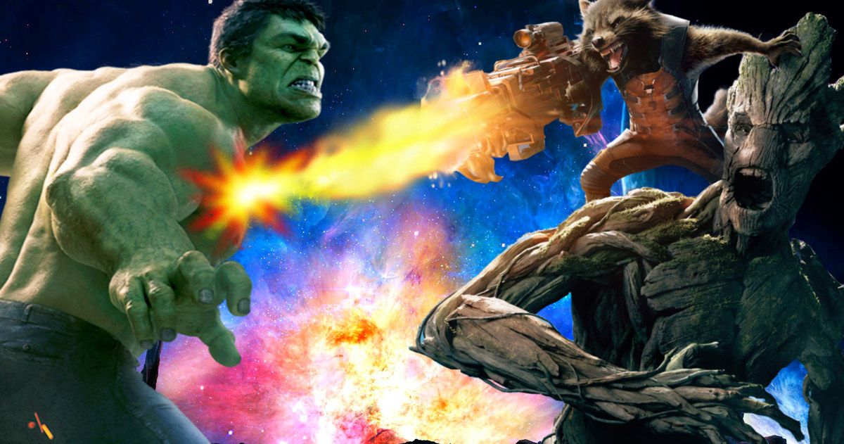 Vin Diesel Teases Groot Vs. Hulk Fight, Rocket Raccoon Spin-Off
