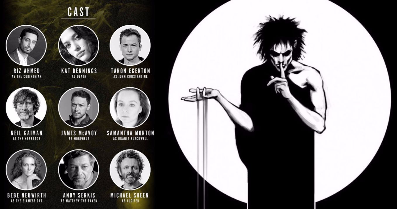 Neil Gaiman's The Sandman Audiobook Gets an A-List Cast Led by James McAvoy