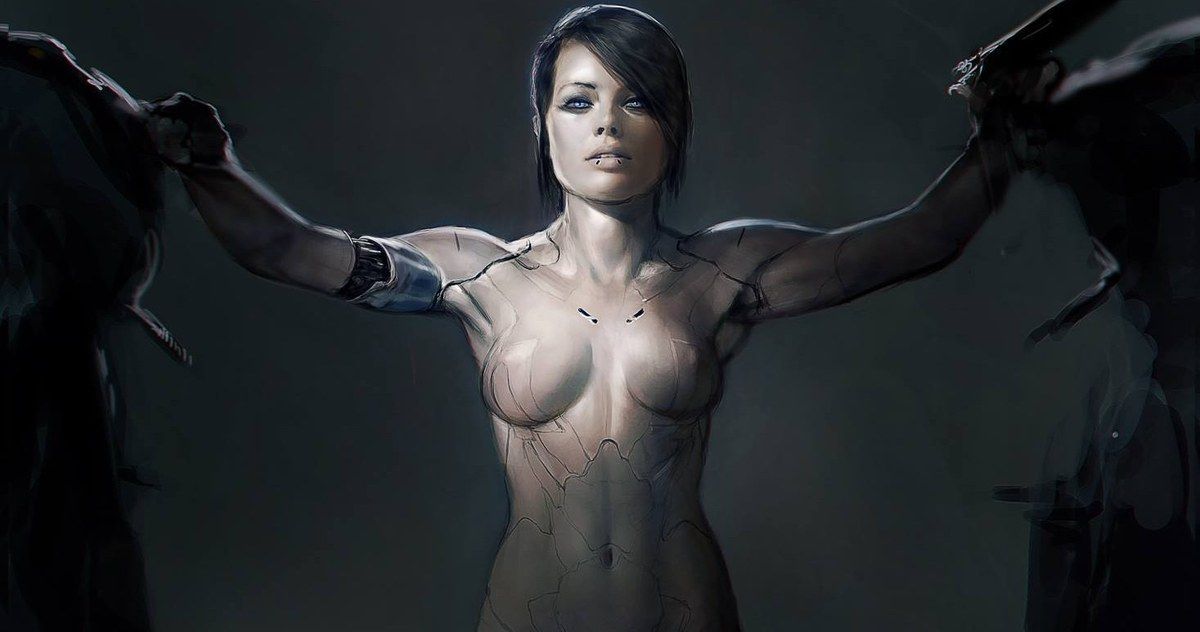 Ghost in the Shell Concept Art Shows Margot Robbie as Major