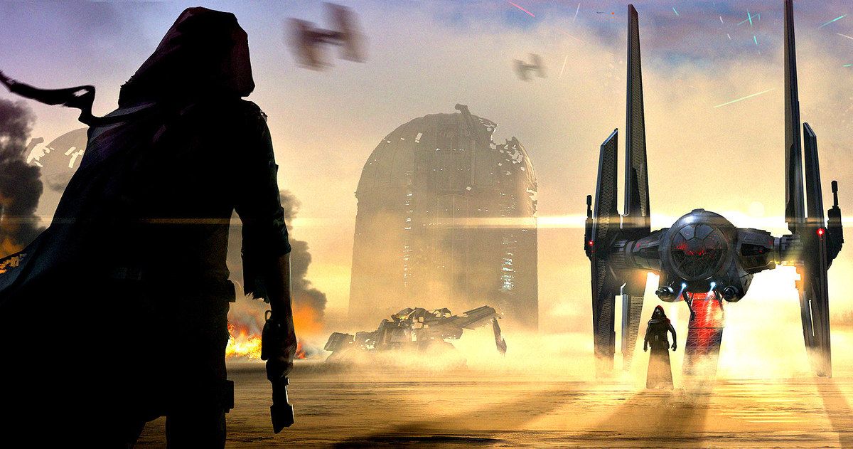 Kylo Ren's New Tie Fighter Revealed in Star Wars: The Last Jedi