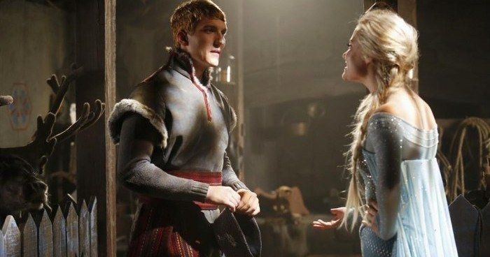 New Once Upon a Time Photos Feature Frozen Characters Elsa and Kristoff