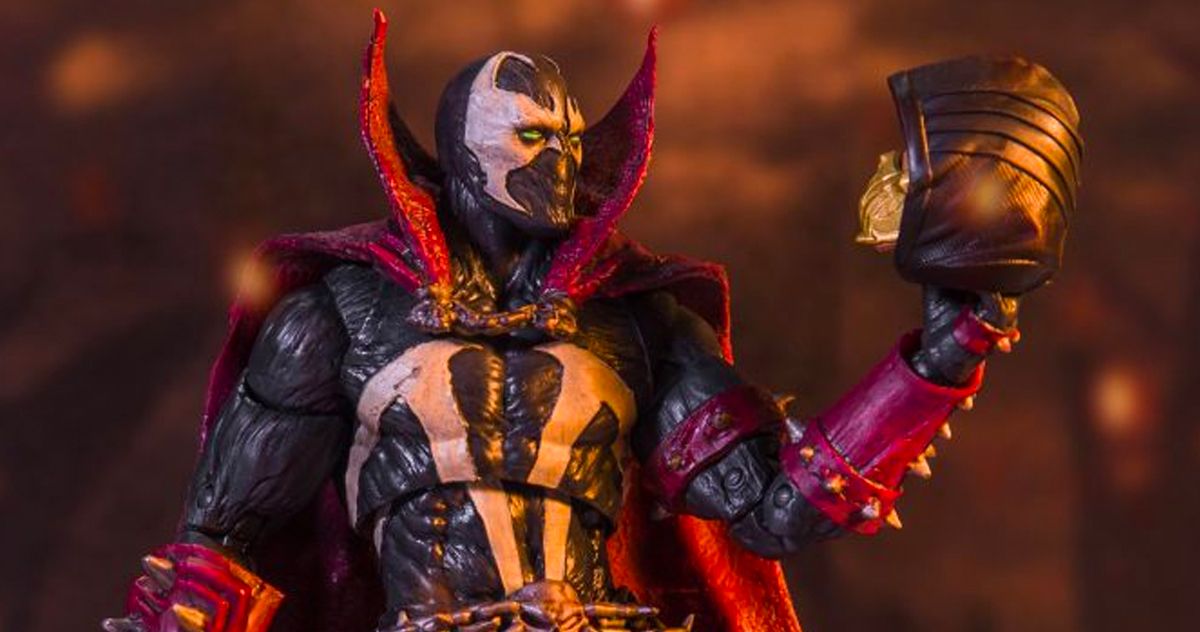 Mortal Kombat SPAWN WITH SWORD MacFarlane 7" Figure Exclusive New In Hand 