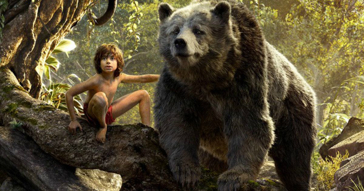 Disney's Jungle Book Triptych Poster Introduces Mowgli and Friends