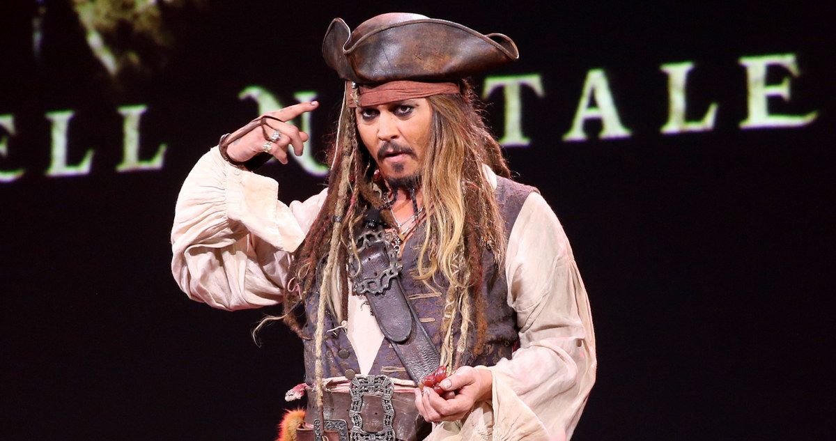 D23: Watch Johnny Depp Surprise Fans as Jack Sparrow for Pirates 5