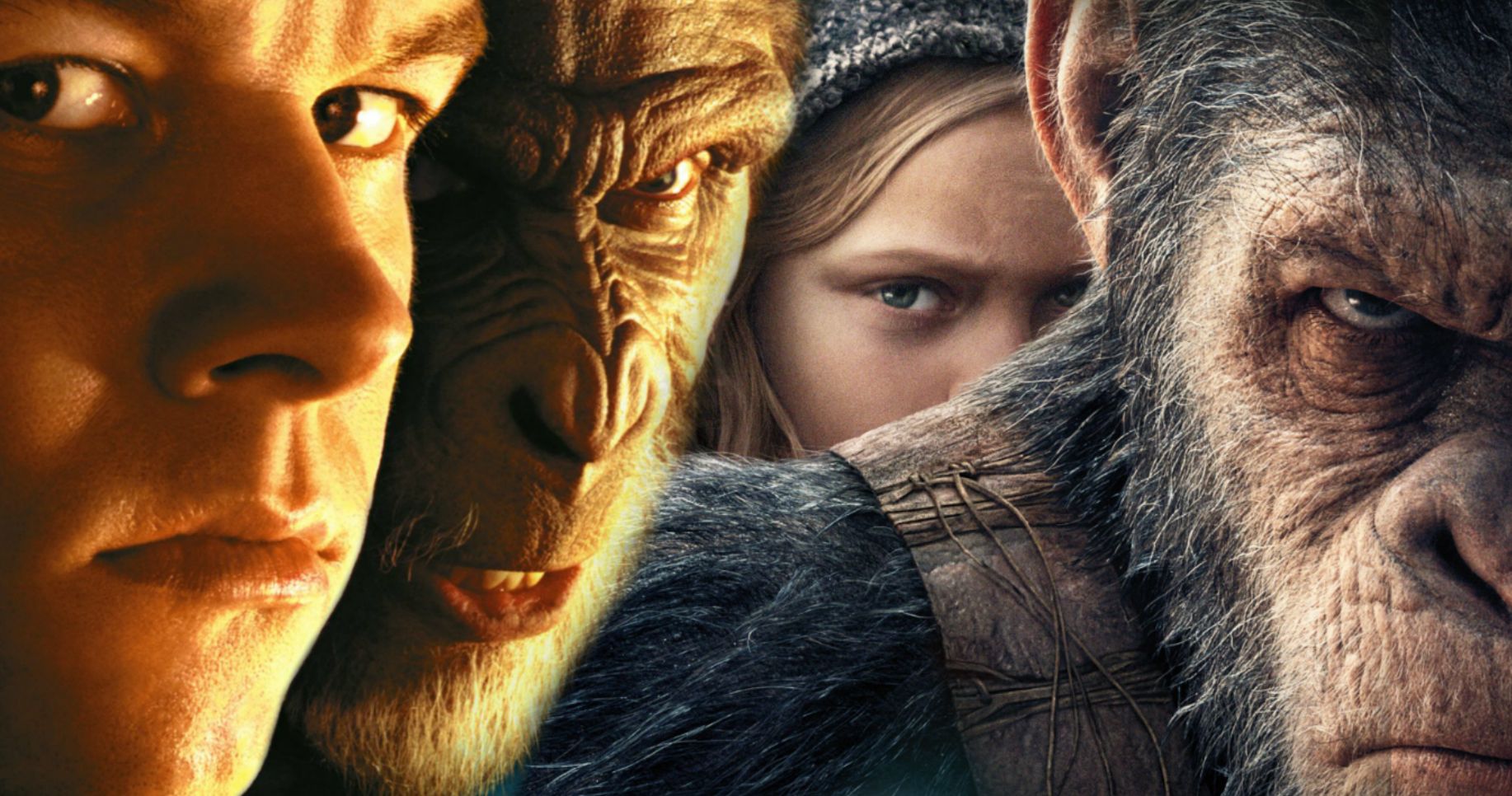 planet of the apes films in order reboot