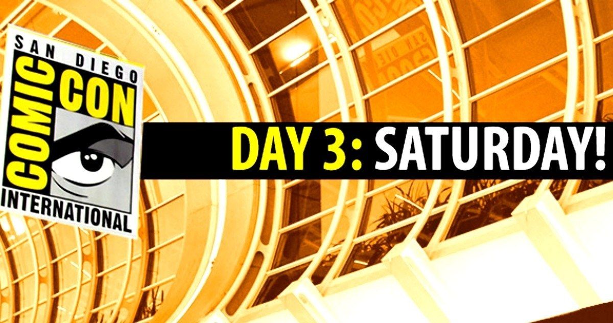 Comic-Con 2014 Schedule for Saturday, July 26th