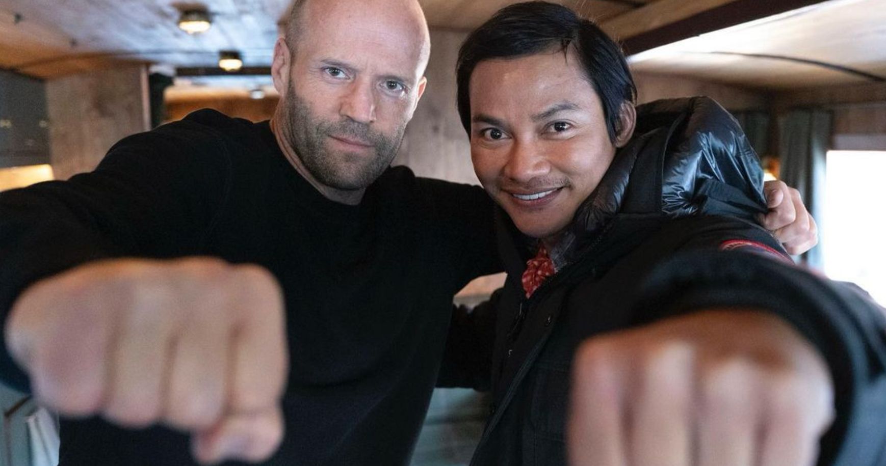 Tony Jaa and Jason Statham Throw Fists of Fury in New The Expendables 4 Set Images