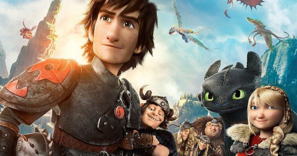New How to Train Your Dragon 2 Poster with Hiccup and Astrid