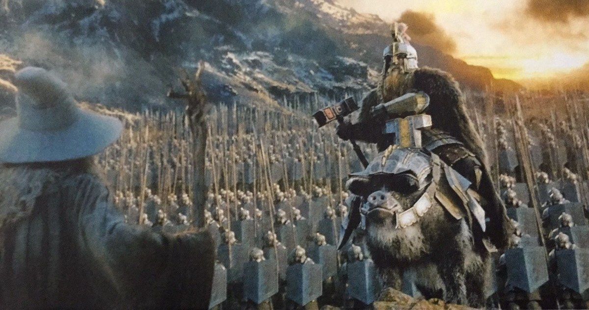 6 New Hobbit 3 Photos Reveal Billy Connolly as Dain Ironfoot