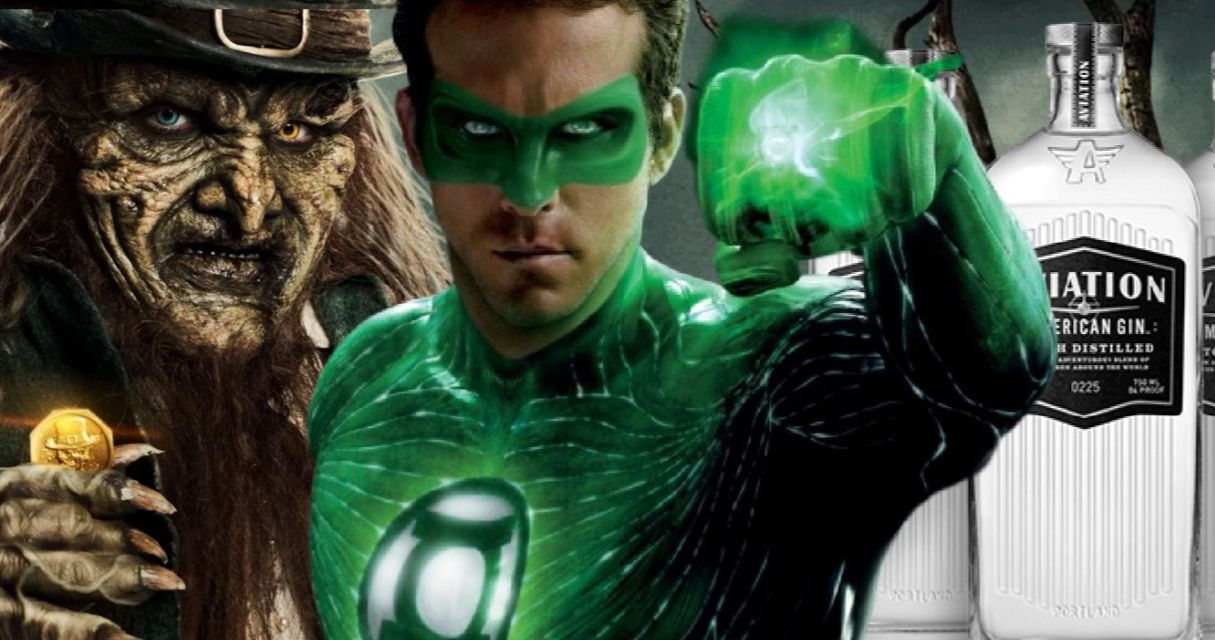 Ryan Reynolds Is Getting Drunk and Watching Green Lantern for St. Patrick's Day