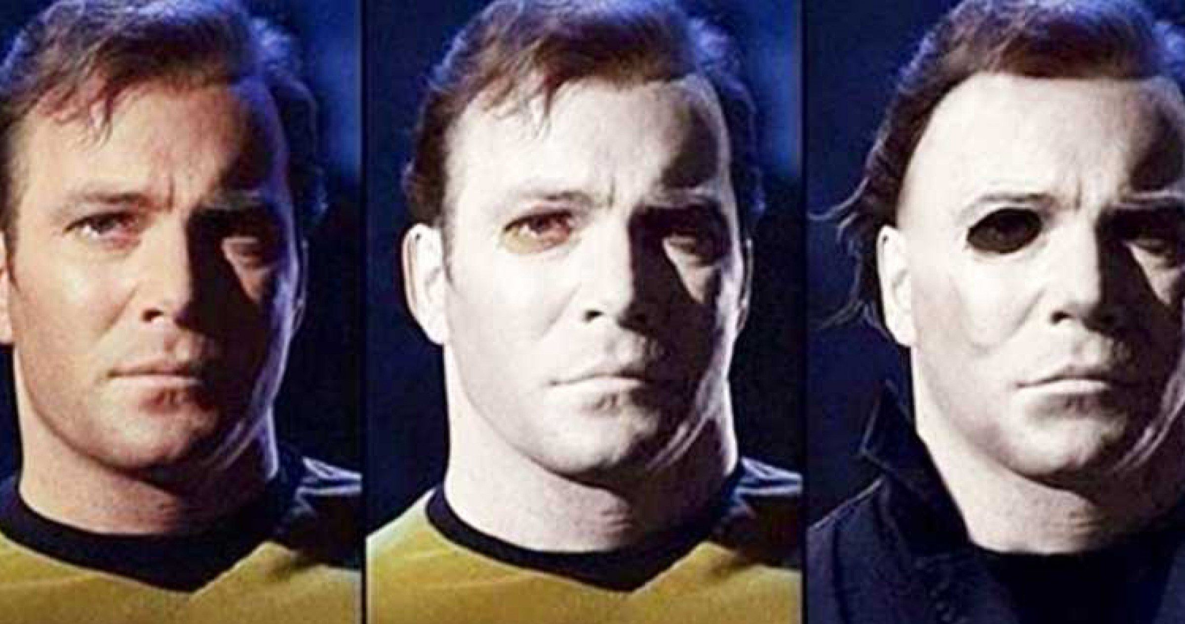 michael myers halloween mask captain kirk