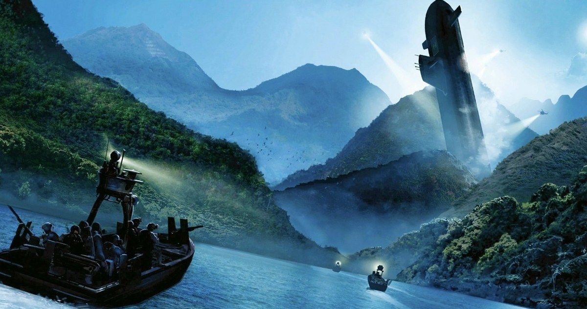 Godzilla Concept Art Teases Monster Island