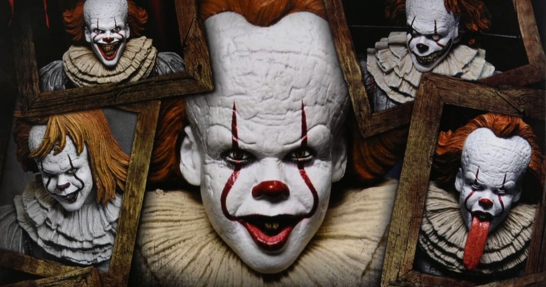 NECA Celebrates IT Anniversary with New Pennywise Figure That Includes 10 Terrifying Heads