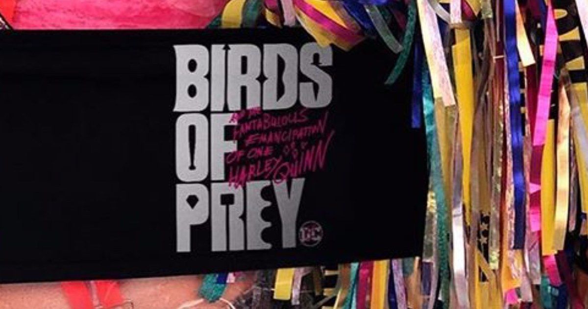 Birds of Prey Logo Revealed as Margot Robbie Wraps Shooting