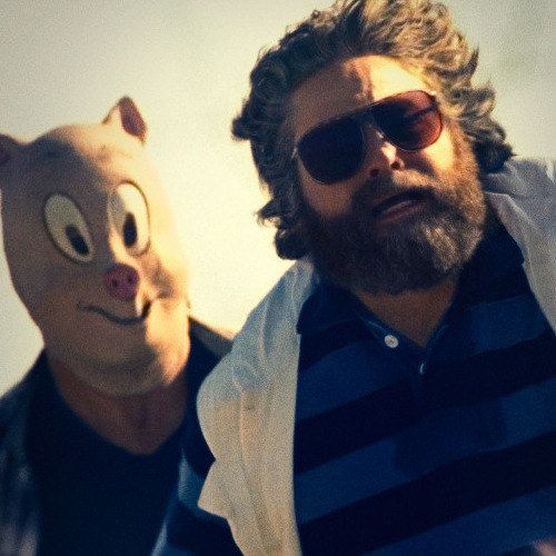 The Hangover Part III Poster with Zach Galifianankis