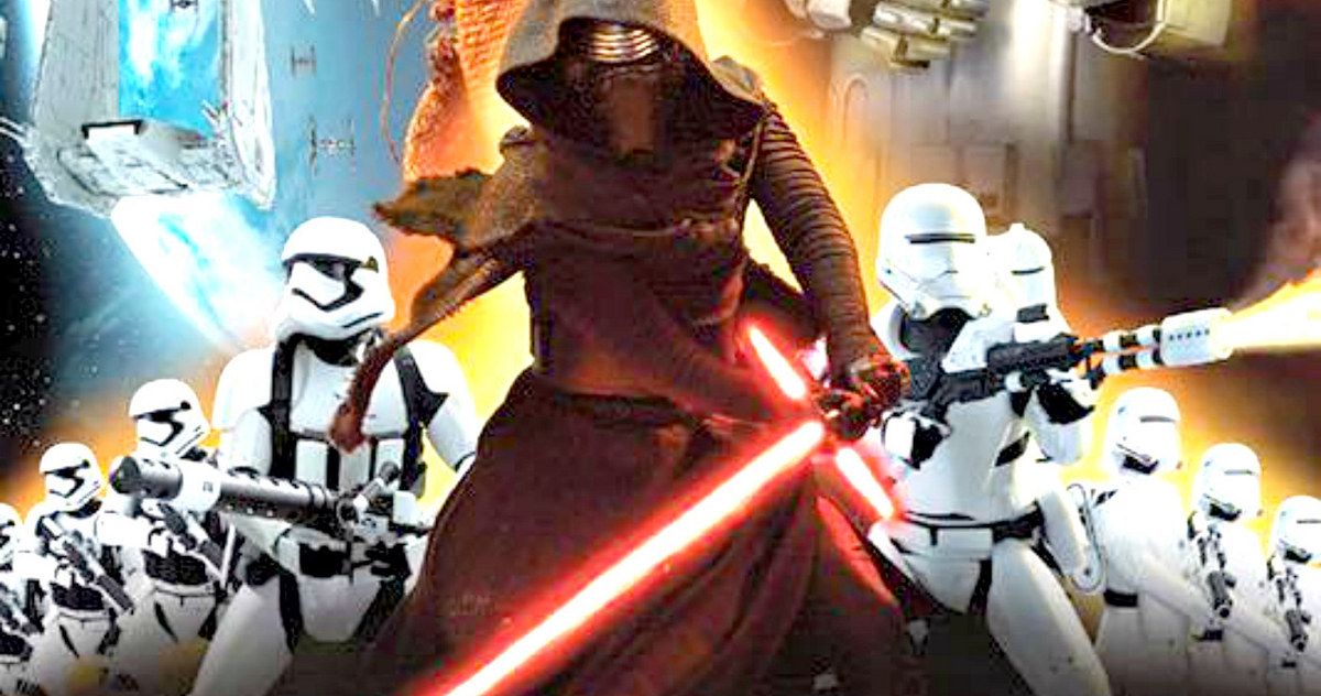 Star Wars 7 Posters: Sith Villain Kylo Ren &amp; Chrome Trooper Revealed!