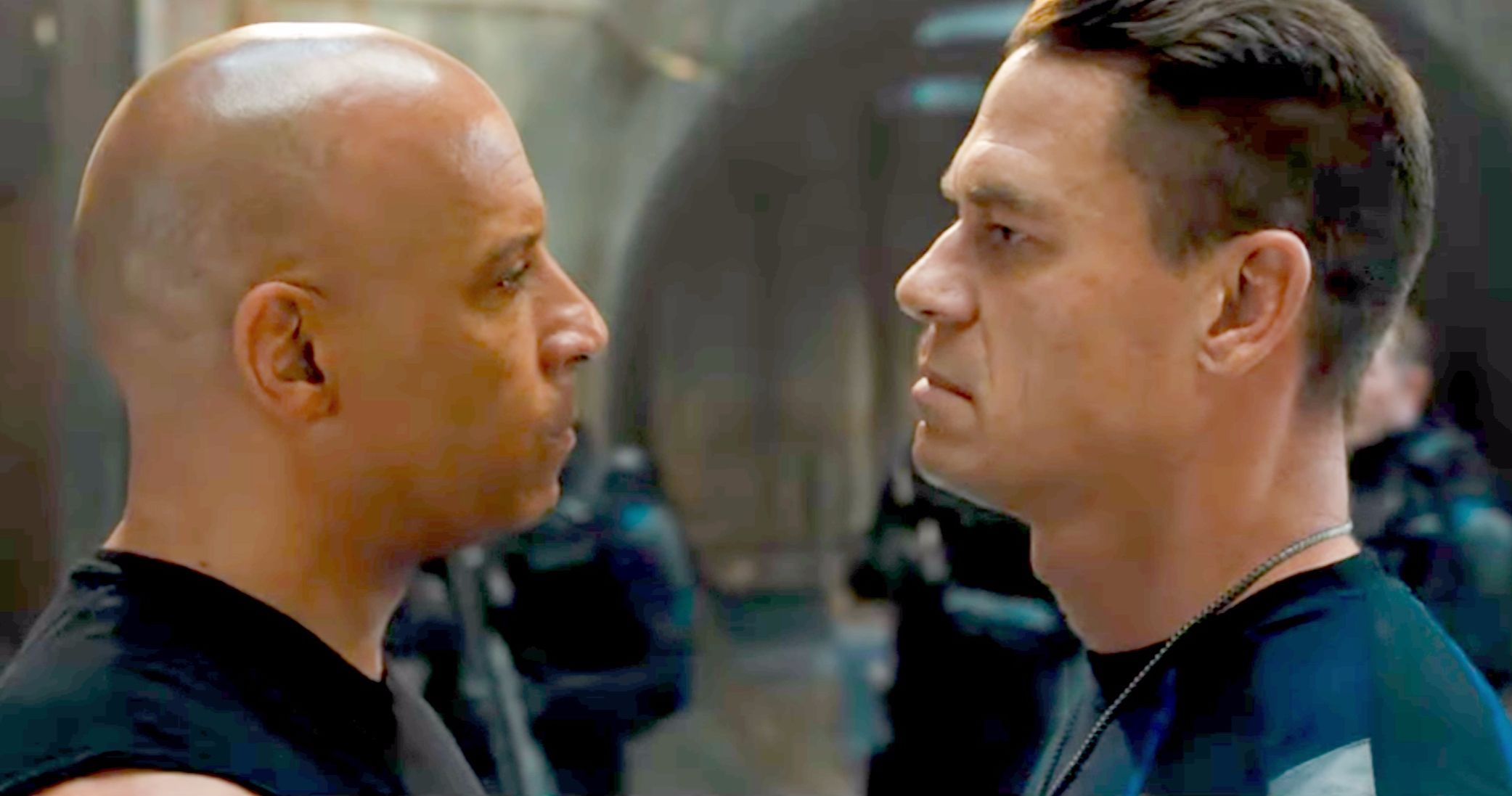 Vin Diesel and John Cena in Fast and Furious 9