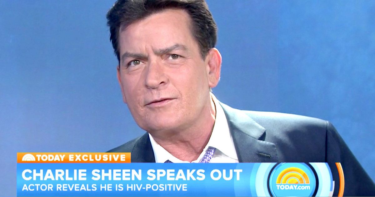 Charlie Sheen Confirms He's HIV Positive in Today Show Interview