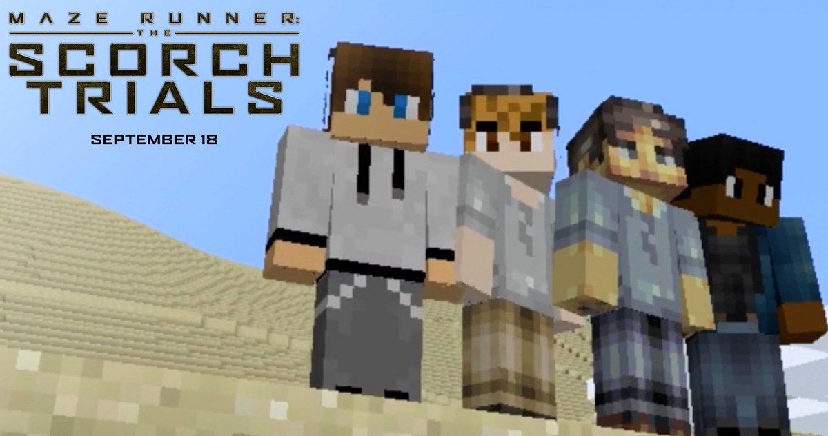 Maze Runner 2: Scorch Trials Minecraft Trailer