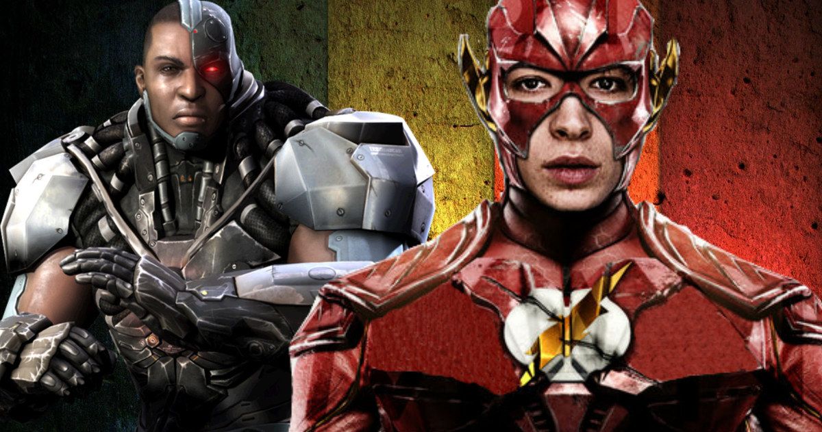 The Flash Movie Teams Barry Allen and Cyborg