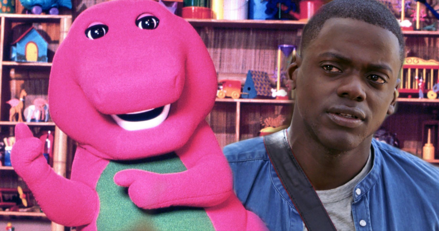Barney Movie Is Happening at Mattel with Get Out Star Daniel Kaluuya