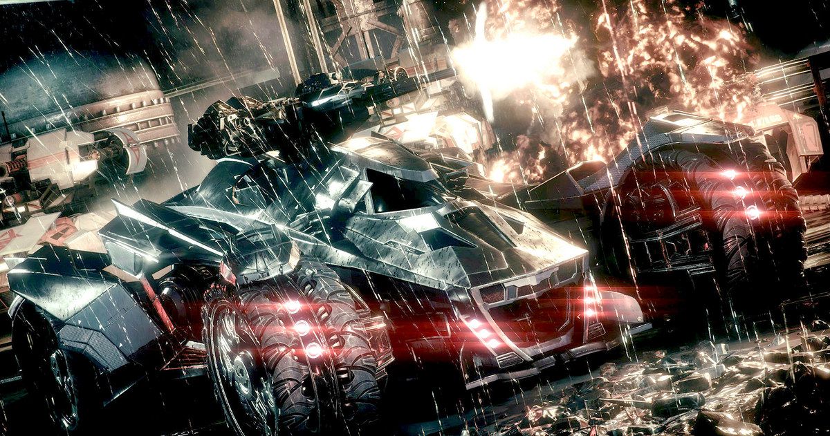Batmobile Fires Its Guns in Batman v Superman Set Video