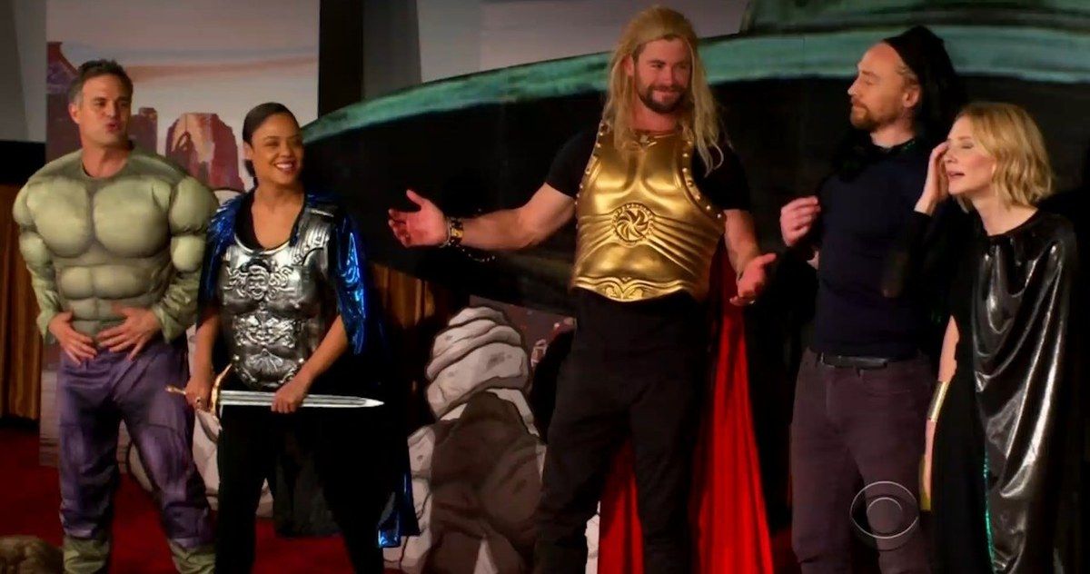 Watch Thor 3 Cast Perform Ragnarok Live