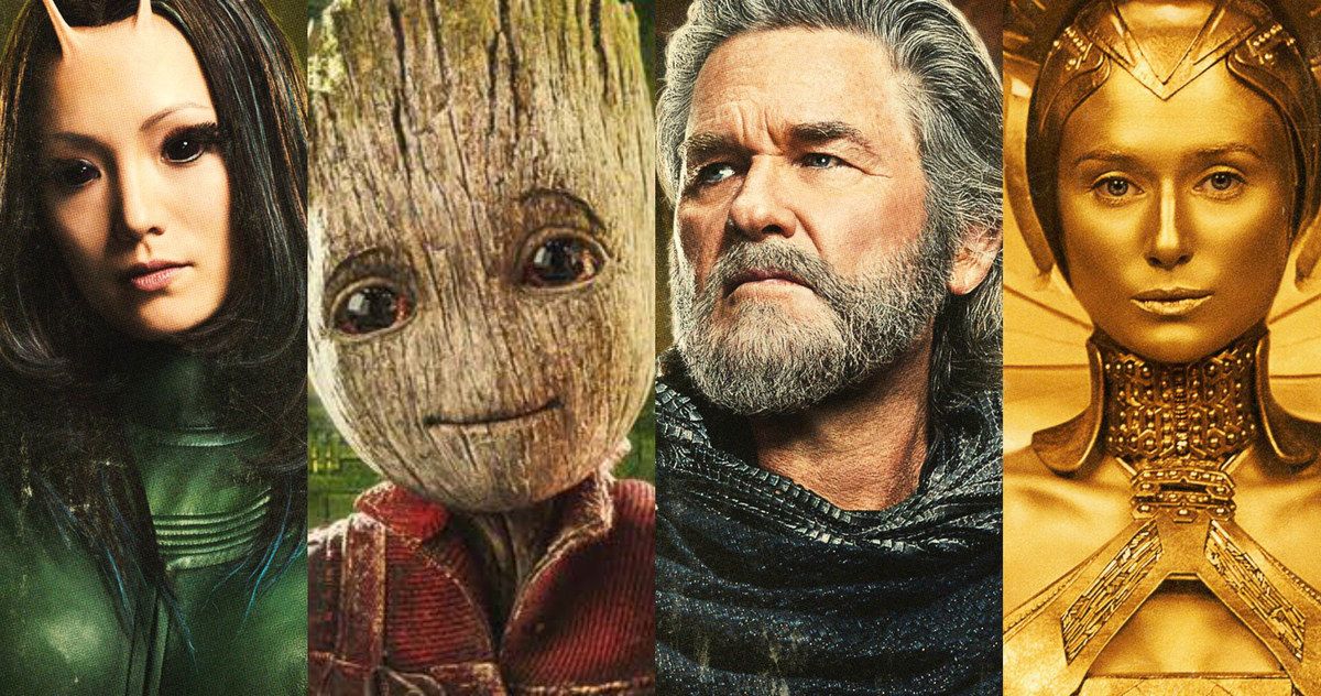 Guardians of the Galaxy 2 Character Posters Unite the Entire Crew