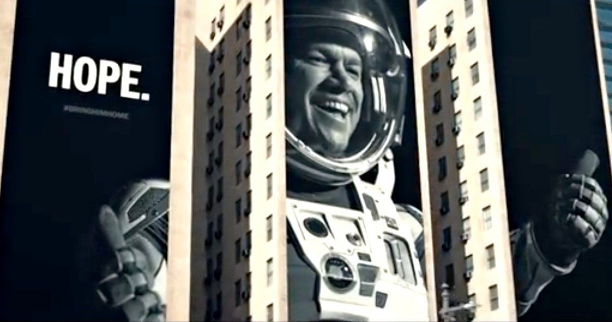The Martian Viral Video Wants to Bring Matt Damon Home