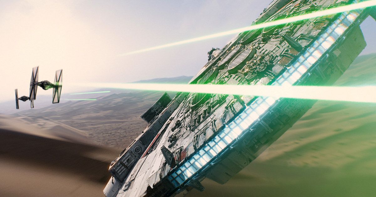 The Millennium Falcon Gets a New Co-Pilot in Star Wars 7