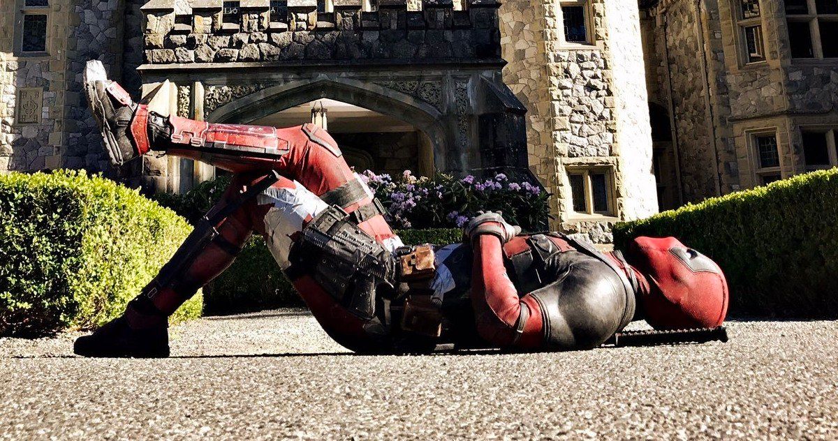 First Deadpool 2 Set Photo Has Ryan Reynolds Visiting X-Mansion