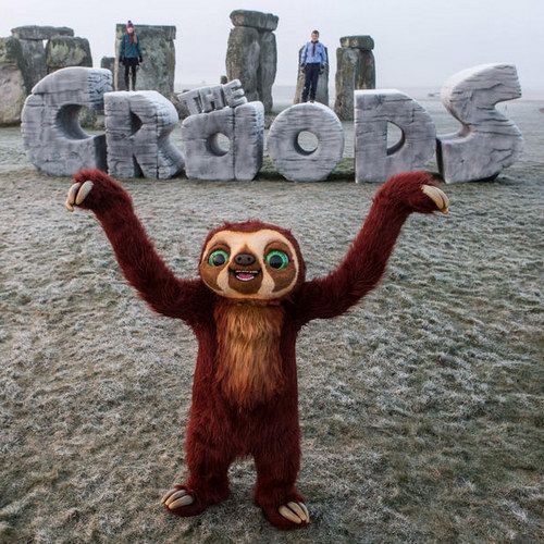 The Croods Erect a Massive Monument at Stonehenge