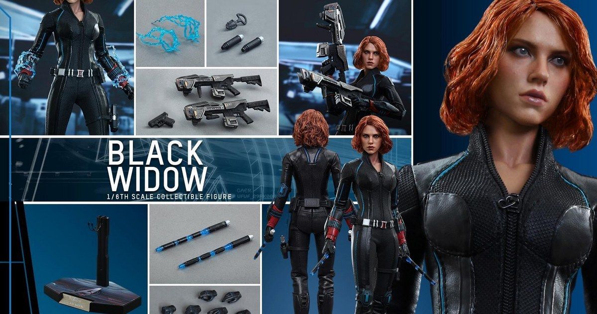 Avengers 2 Black Widow Hot Toys Action Figure Unveiled