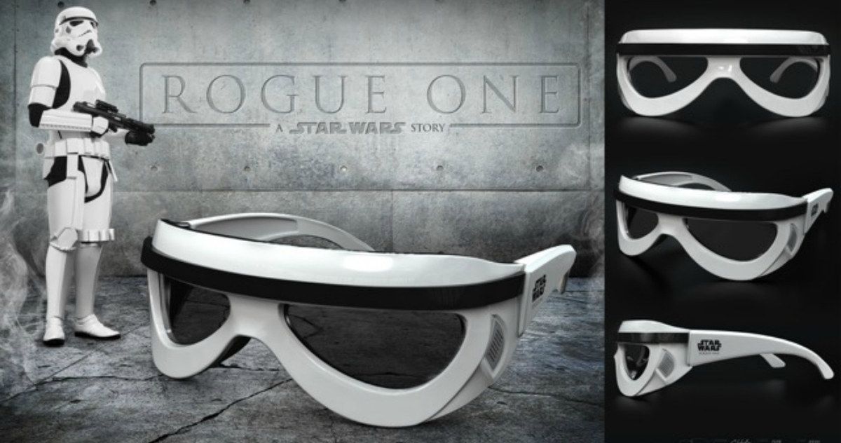 Star Wars: Rogue One 3D Glasses, Book Art &amp; Action Figures Unveiled
