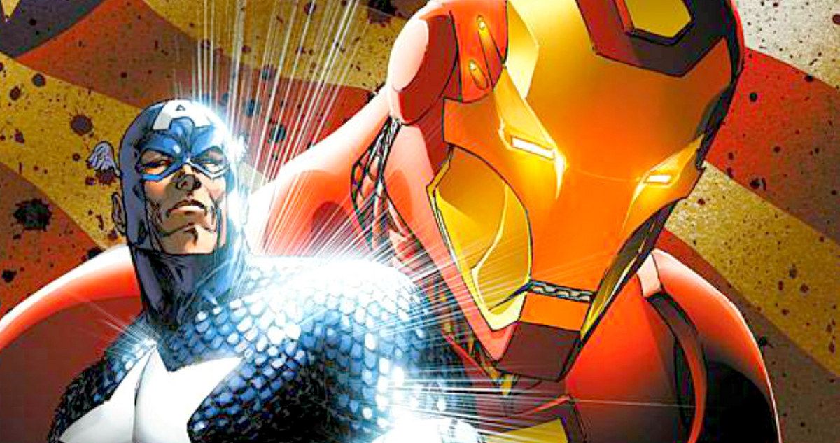 Captain America: Civil War Art Teases Iron Man Fight