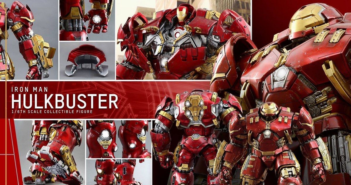 Avengers 2 Hulkbuster Figure Reveals Inner Iron Man