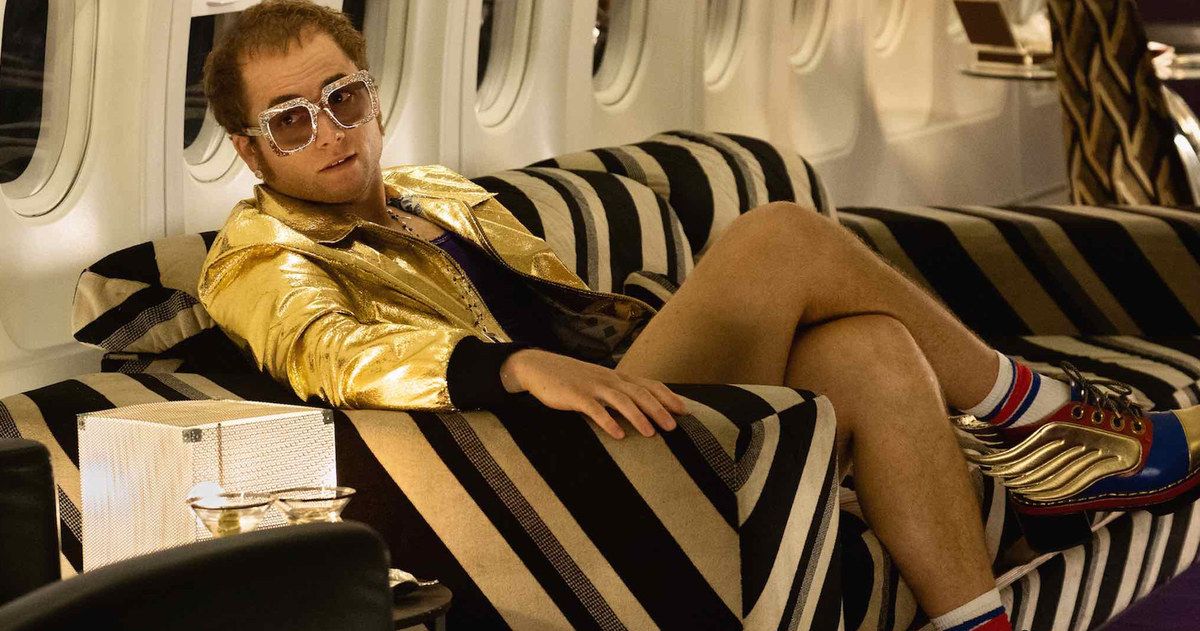 Taron Egerton as Elton John Revealed in Rocketman
