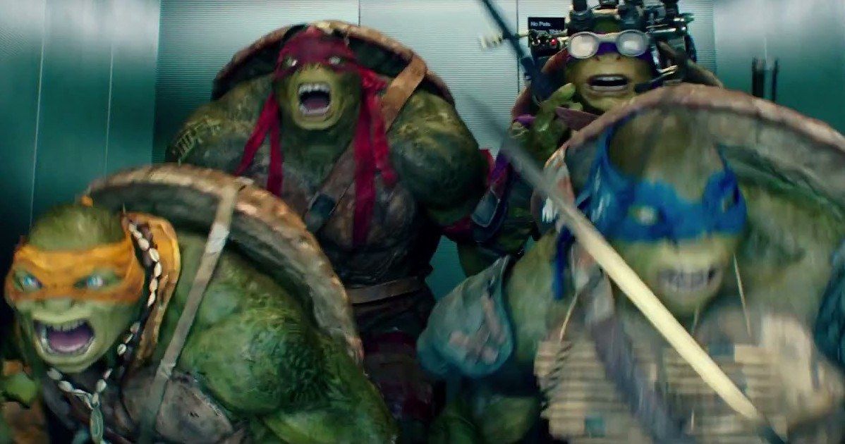 Two Ninja Turtles Extended TV Spots Featuring 'Shell Shocked' Single