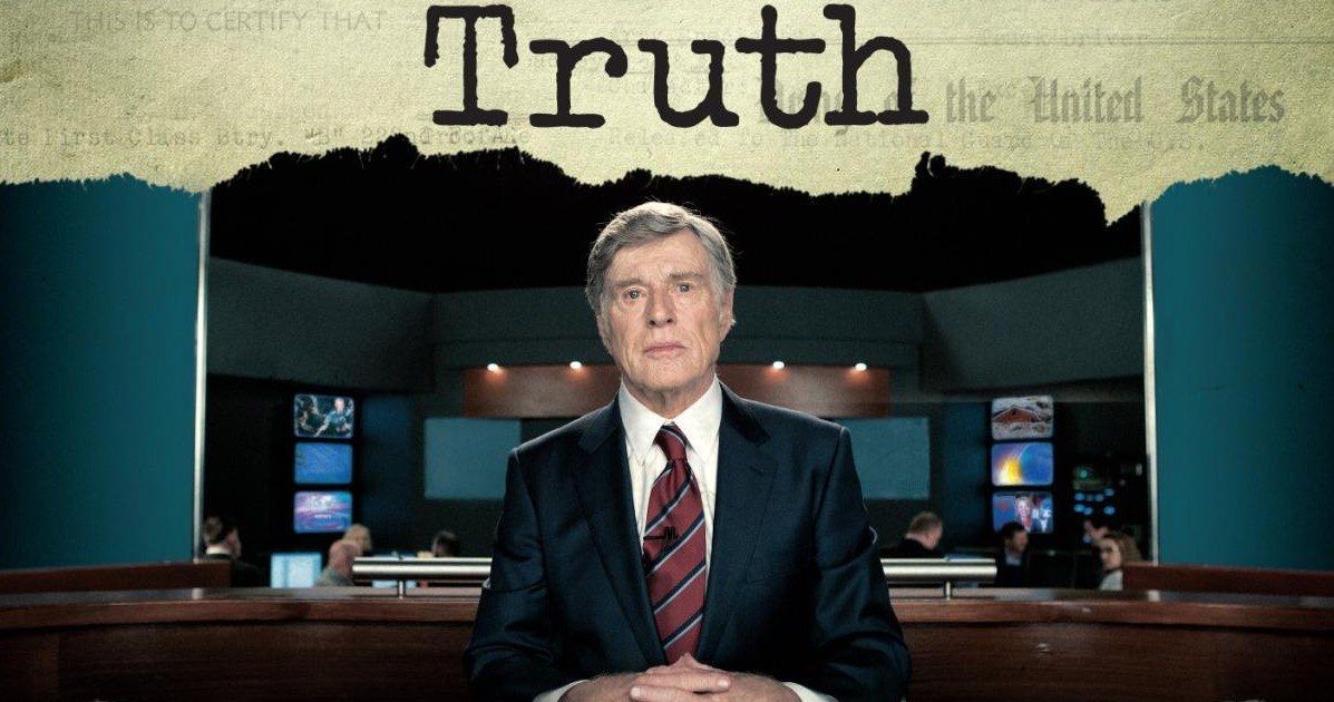 Tráiler de Truth protagonizado por Robert Redford como Dan Rather