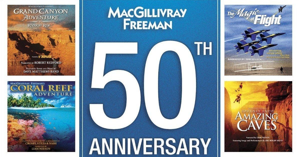 Win the MacGillivray Freeman 50th Anniversary Gift Set on Blu-ray
