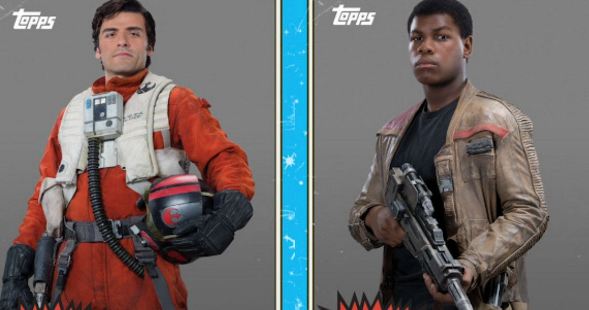 Star Wars 7 Runtime &amp; New Topps Trading Cards Unveiled