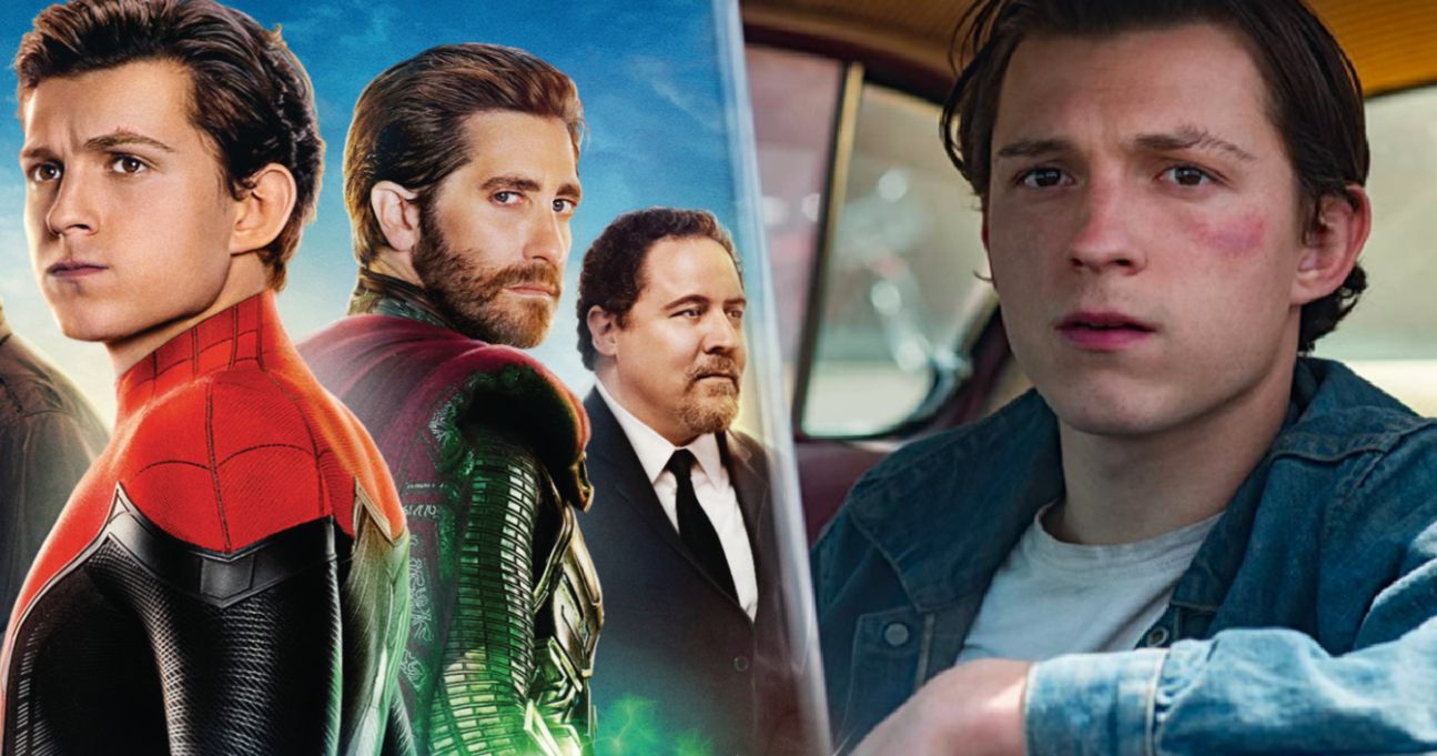 Tom Holland &amp; Jake Gyllenhaal Had No Clue the Other Was Working on The Devil All the Time