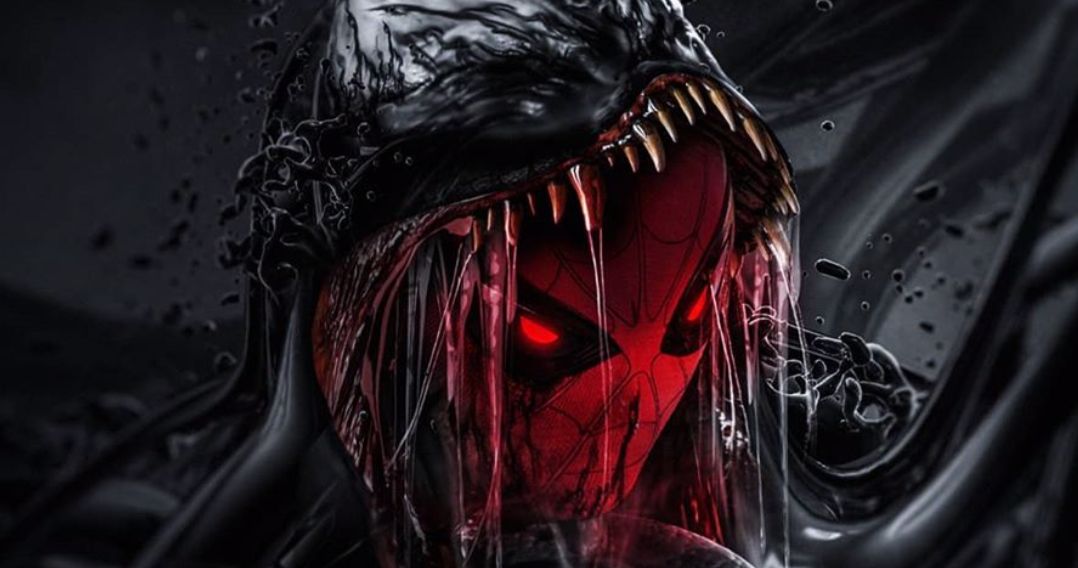 Spider-Man Rips Through Venom in BossLogic's Latest Marvel Fan Art