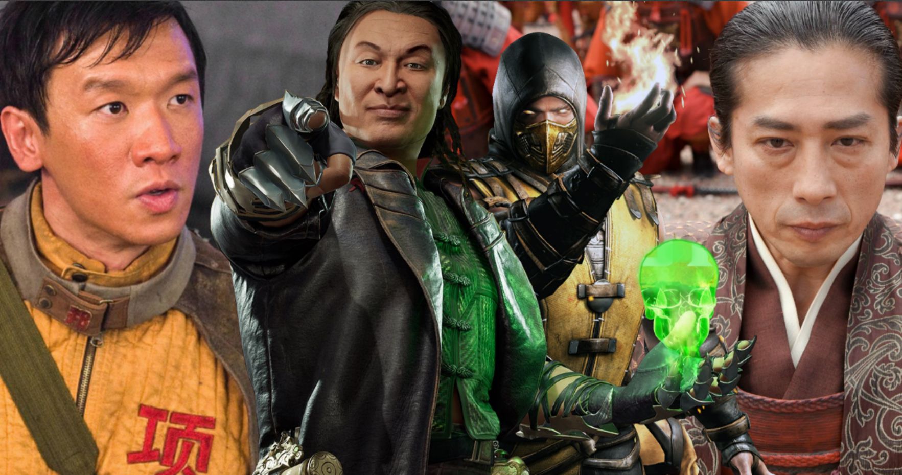 Mortal Kombat Movie Casts Shang Tsung and Scorpion