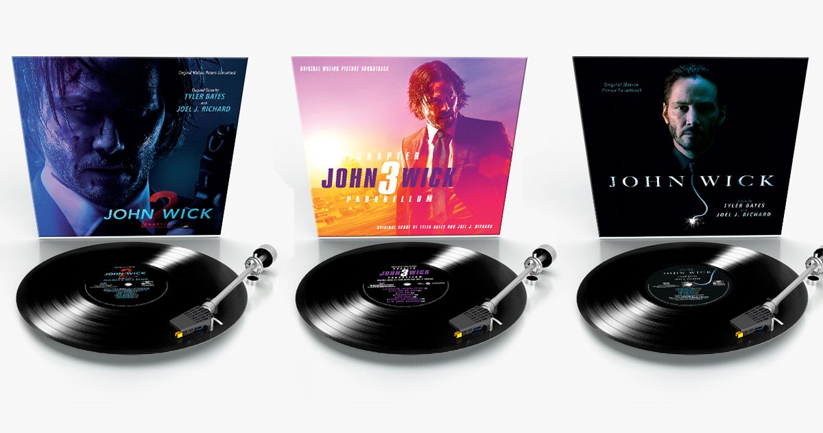 John Wick Trilogy Gets Official Vinyl Soundtrack Releases from Varese Sarabande