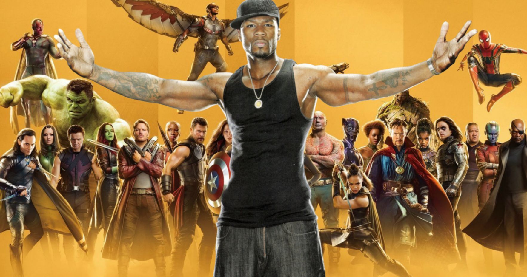 50 Cent Offers to Direct Next Marvel Movie, as Long as It Doesn't Take Too Much Time