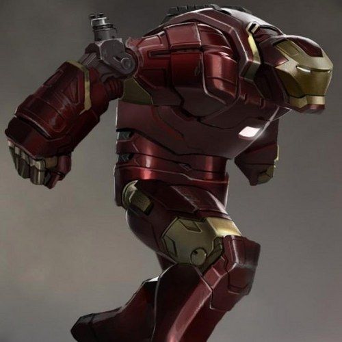 Iron Man 3 Hulkbuster and Deep Space Armor Concept Art